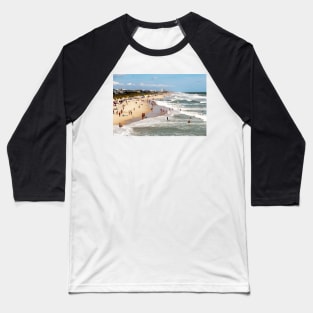 Tourist At Kure Beach Baseball T-Shirt